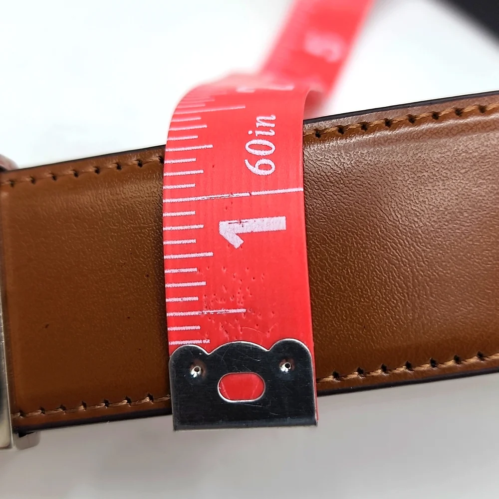 PERRY ELLIS REVERSIBLE BLACK & LIGHT BROWN BELT
